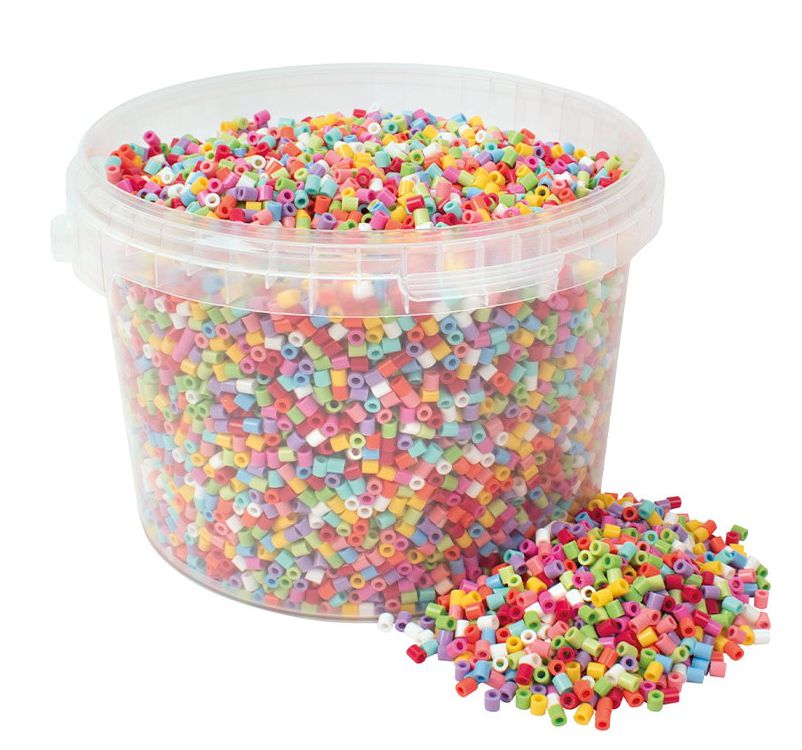 B�gelperlen 5mm FR�HLINGSFARBEN / HAPPY MIX