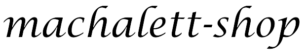 Logo Machalett-Shop